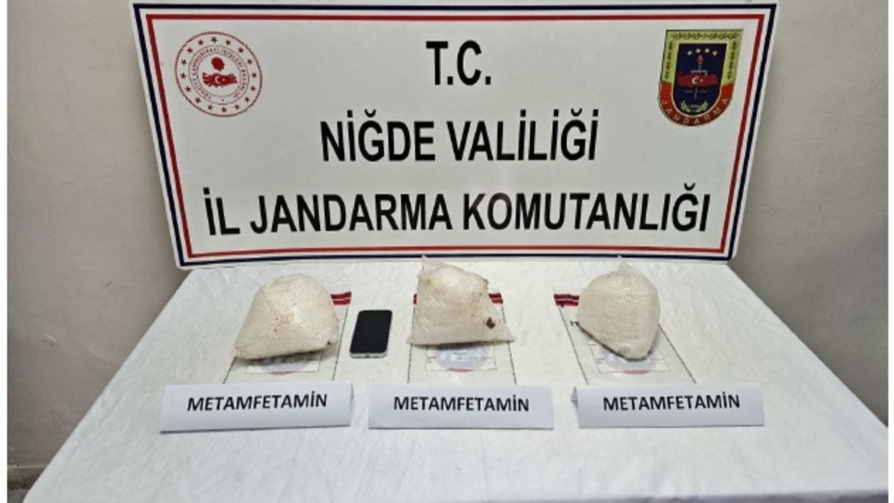Niğde’de 3 kiloyu aşkın sentetik uyuşturucu ele geçirildi