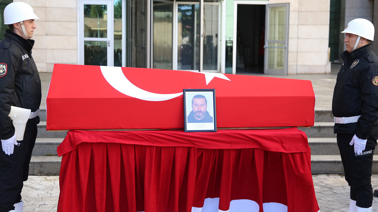 Ordu'da trafik kazasında hayatını kaybeden polis defnedildi