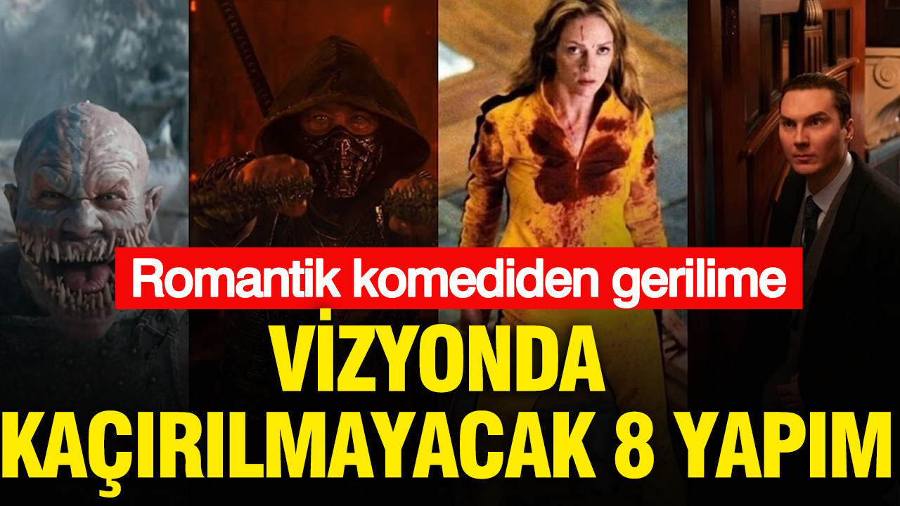 Romantik komediden gerilime : Vizyonda kaçırılmayacak 8 yapım