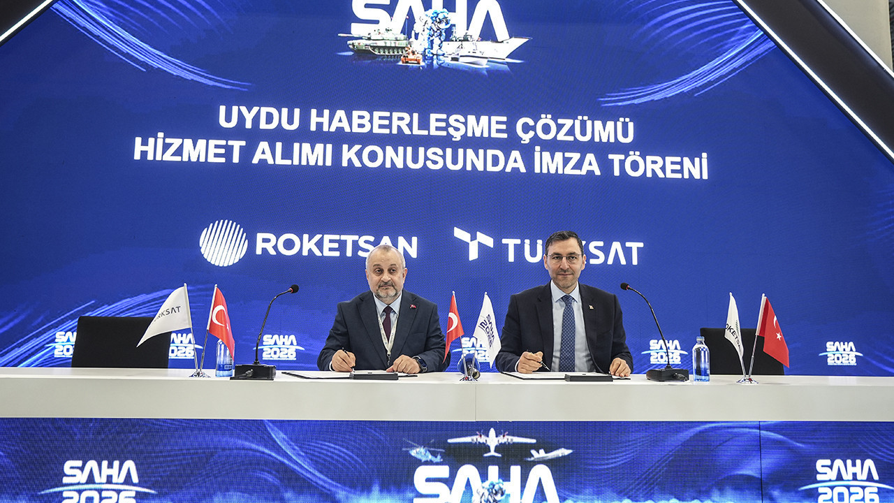 TÜRKSAT ve ROKETSAN güçlerini SAHA'da birleştirdi