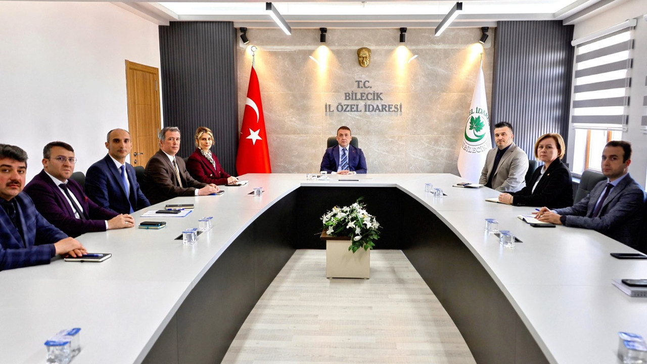 Vali Sözer, İl Özel İdaresinde düzenlene toplantıya katıldı
