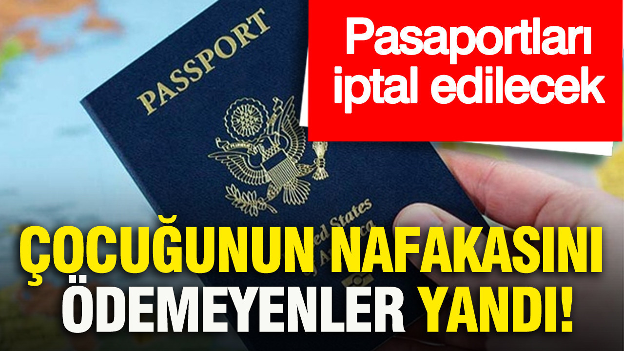 ABD'de çocuğunun nafakasını ödemeyenler yandı: Pasaportları iptal edilecek