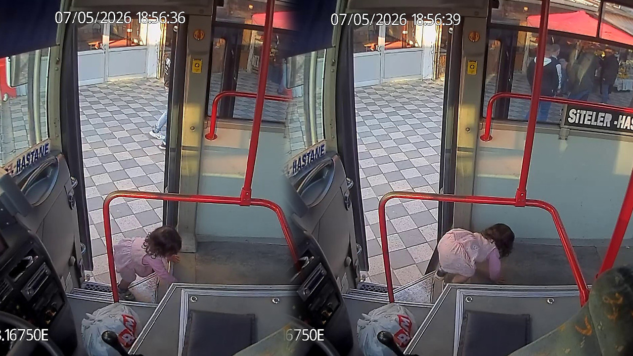 Açık kapıdan otobüse girdi: Ağlama sesi gerçeği ortaya çıkardı