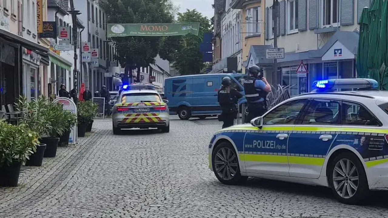 Almanya’da rehine alarmı: Polis her yeri ablukaya aldı