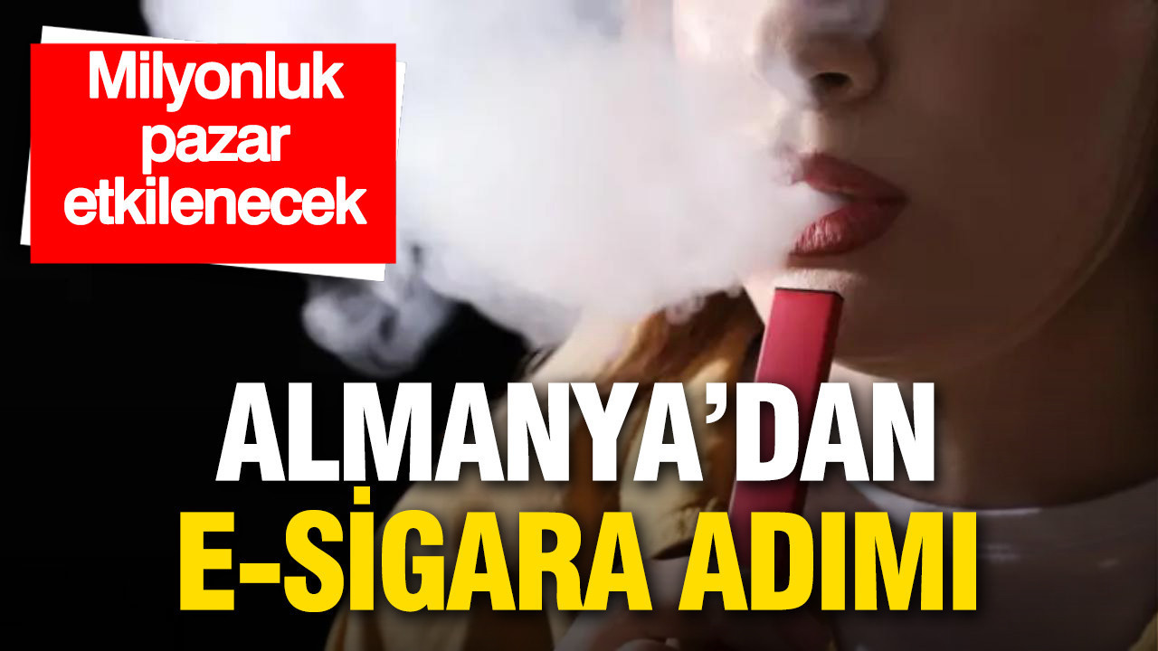 Almanya’dan milyonluk pazarı etkileyecek e-sigara hamlesi