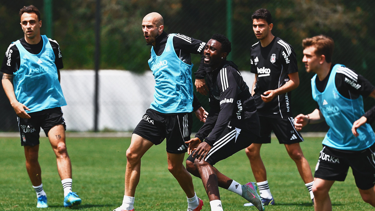 Beşiktaş'ta Trabzonspor maçı hazırlıkları tamamlandı