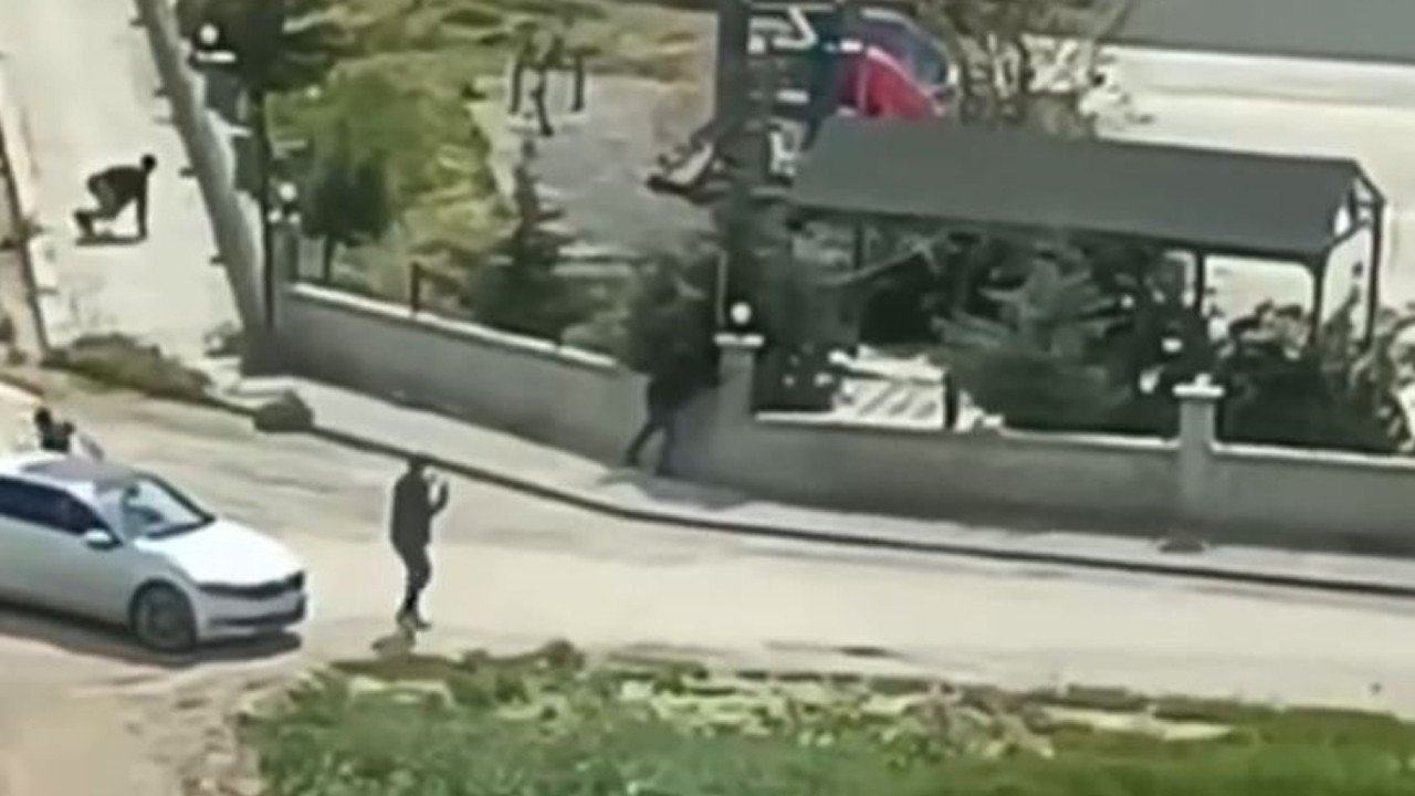 Burası Teksas değil başkent: Mermiler havada uçuştu