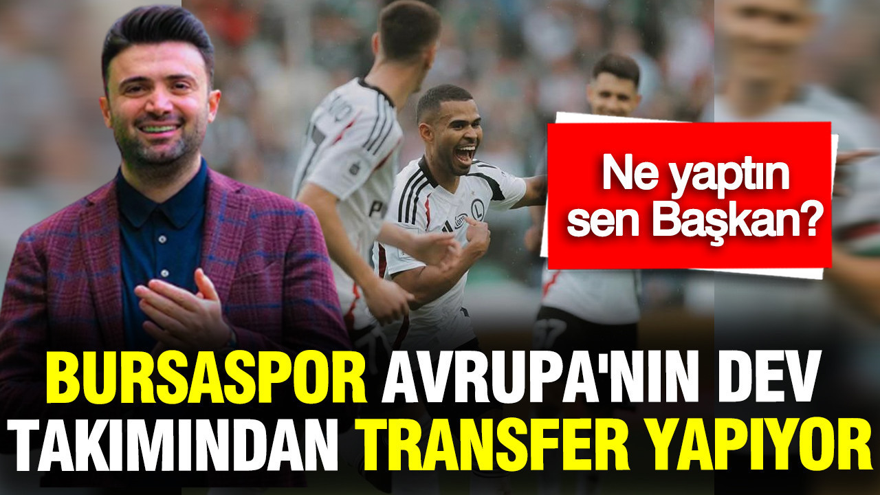 Bursaspor Avrupa'nın dev takımından transfer yapıyor: Kolombiyalı yıldız yolda
