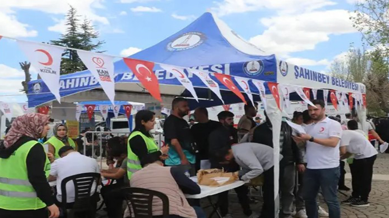 Gaziantep'te 14 bin ünite kan bağışlandı
