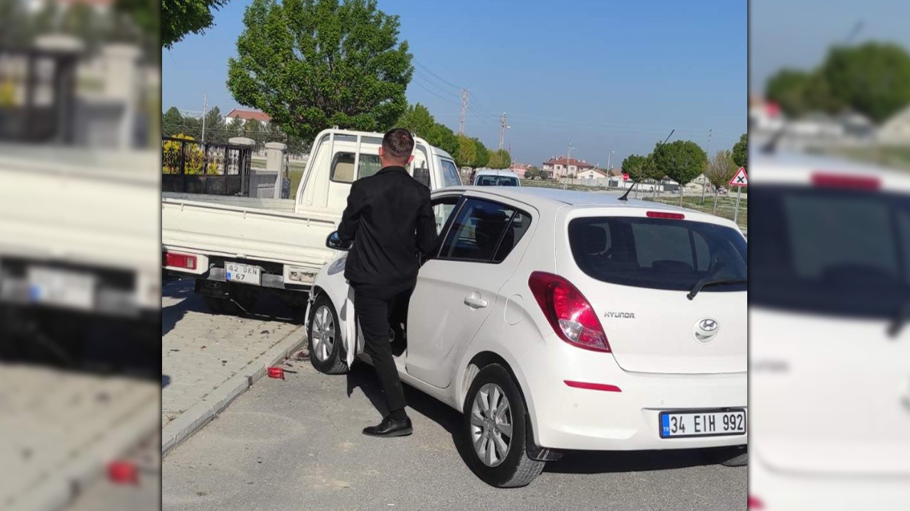 Konya’da korkutan kaza: Bisikletli çocuk yaralandı