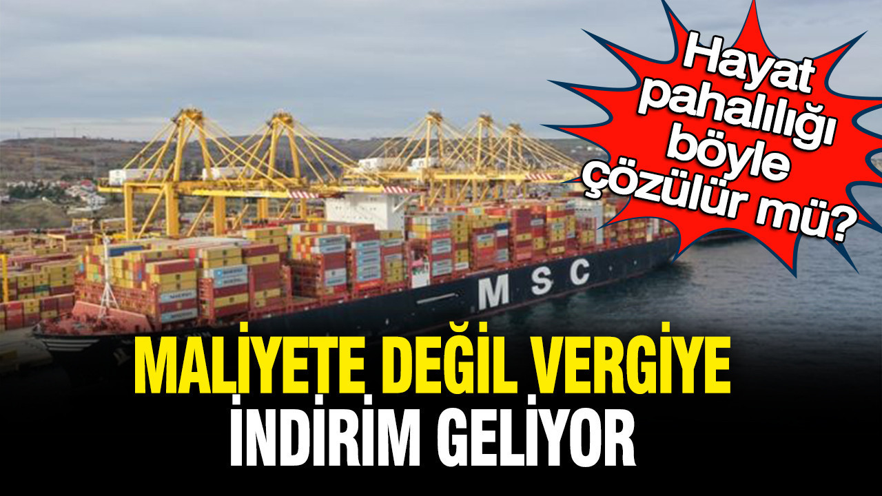 Maliyete değil vergiye indirim geliyor: Hayat pahalılığı böyle çözülür mü?