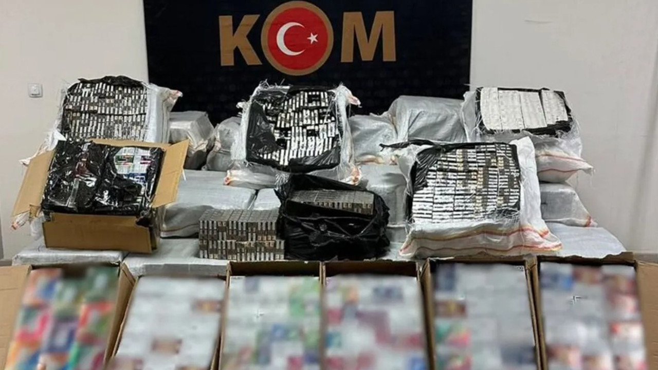 Mardin’de operasyon: Tam 12 bin 780 paket ele geçirildi