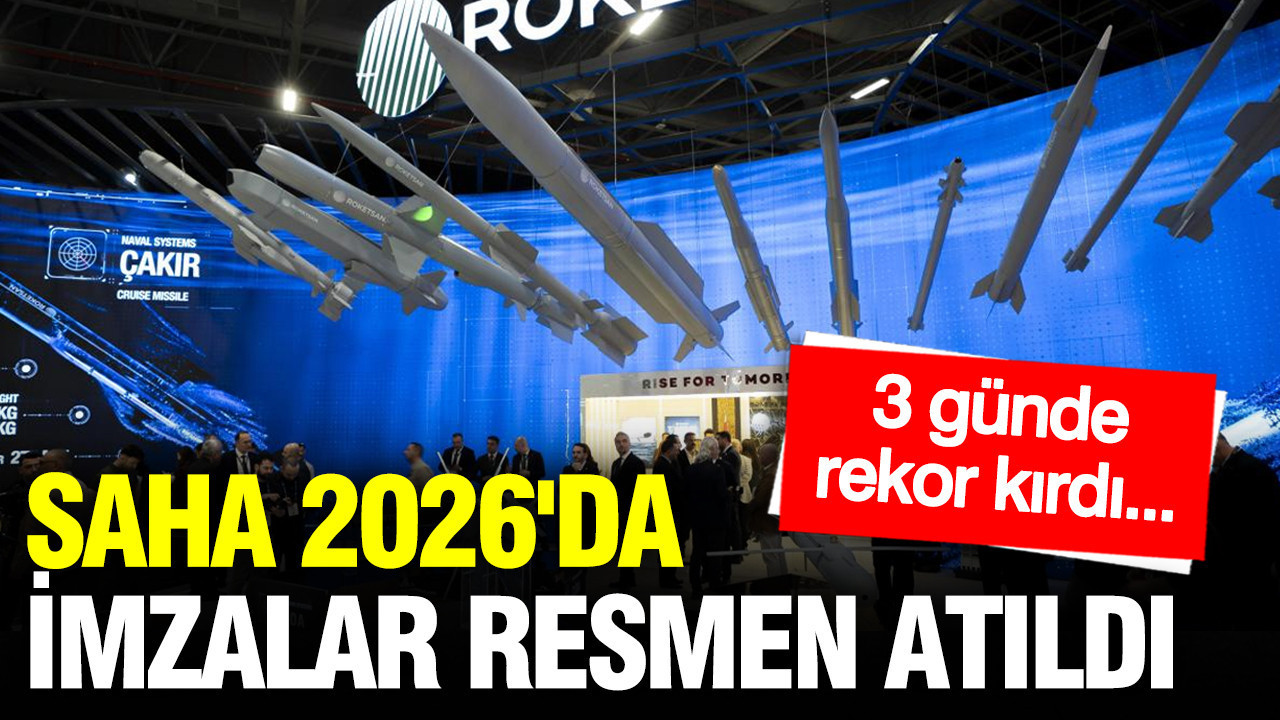 SAHA 2026'da imzalar atıldı: İhracat rekoru kırıldı