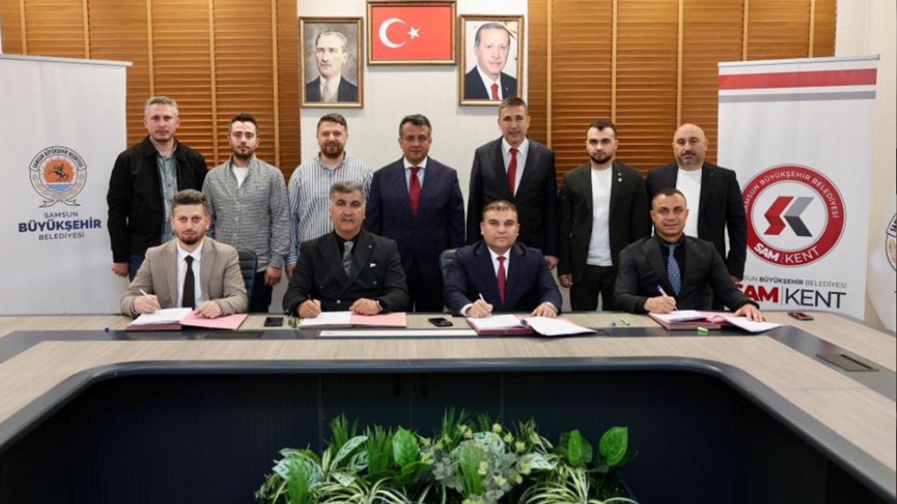 Samsun’da kentsel dönüşümde imzalar atıldı