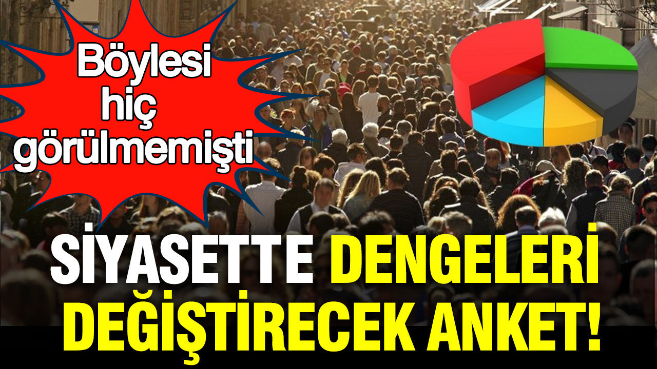 Son anket GÜNDEMAR'dan geldi: Böylesi hiç görülmemişti