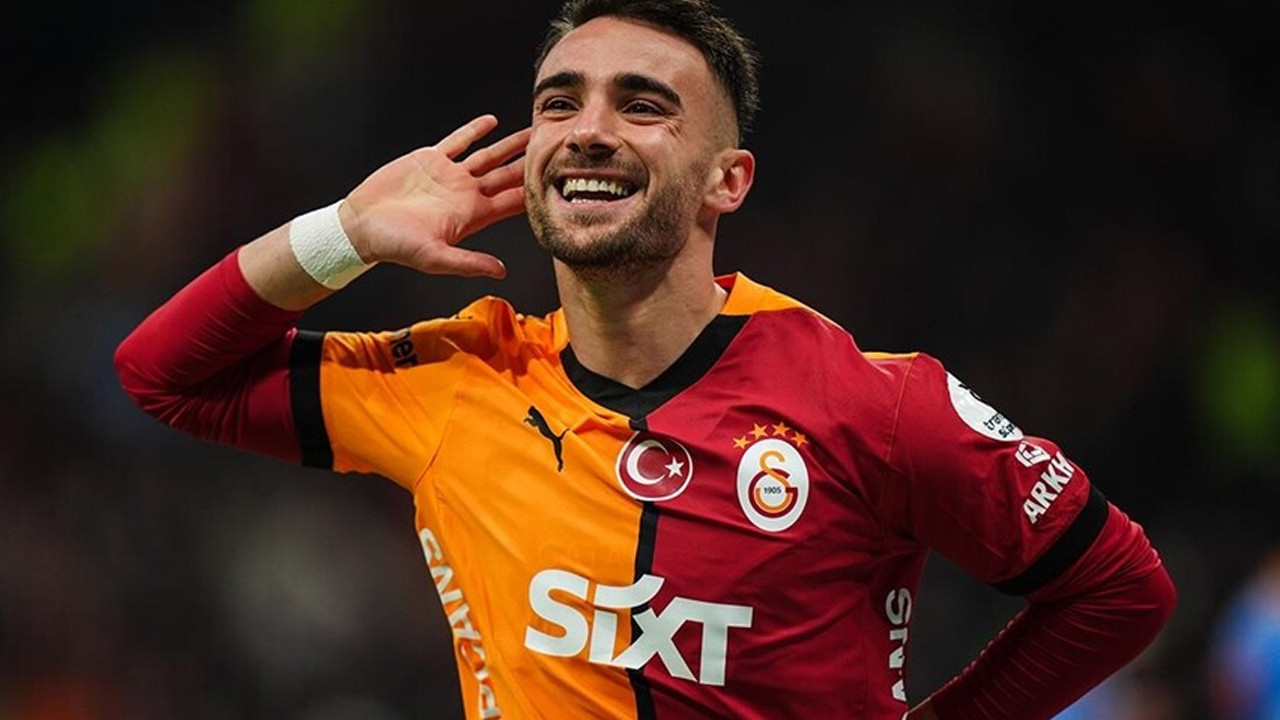 Yunus Akgün Galatasaray formasıyla 100. maçına çıkacak