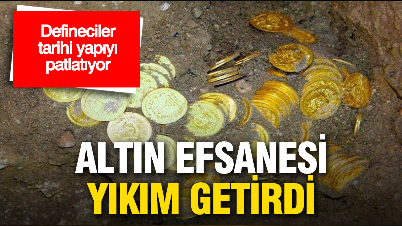 Altın efsanesi yıkım getirdi: Asırlık köprü definecilerin hedefinde