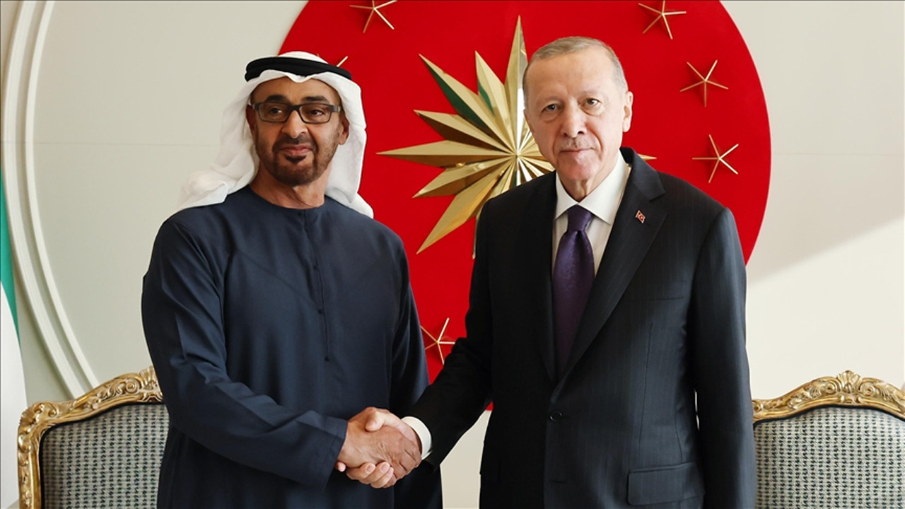 Cumhurbaşkanı Erdoğan BAE Devlet Başkanı Al Nahyan ile görüştü
