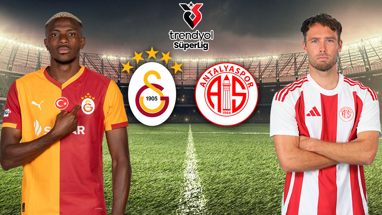 Galatasaray-Antalyaspor (Canlı Anlatım)
