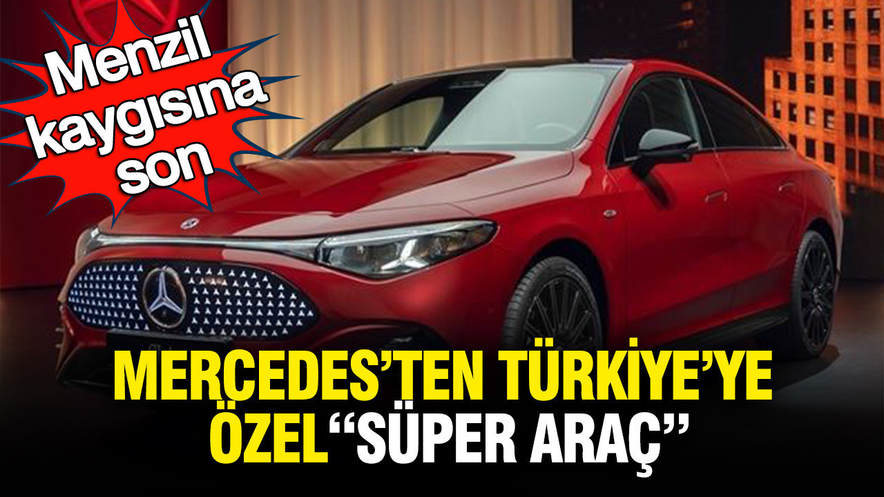 Menzil kaygısına son: Mercedes’ten Türkiye’ye özel "süper araç”