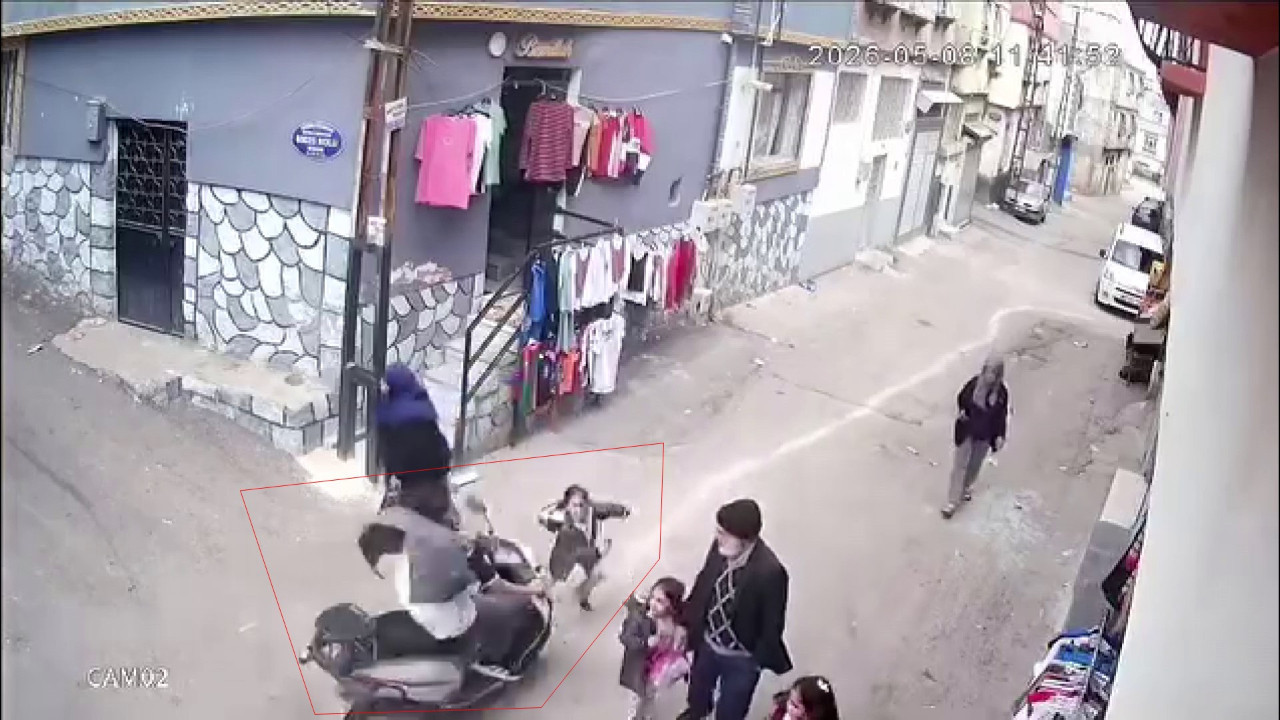 Motosikletle çarpıp kaçtı: Küçük kız yaralandı