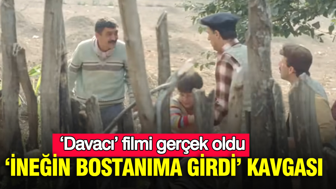 ‘Davacı’ filmi gerçek oldu: ‘İneğin bostanıma girdi’ kavgası: 1 ölü 3 yaralı