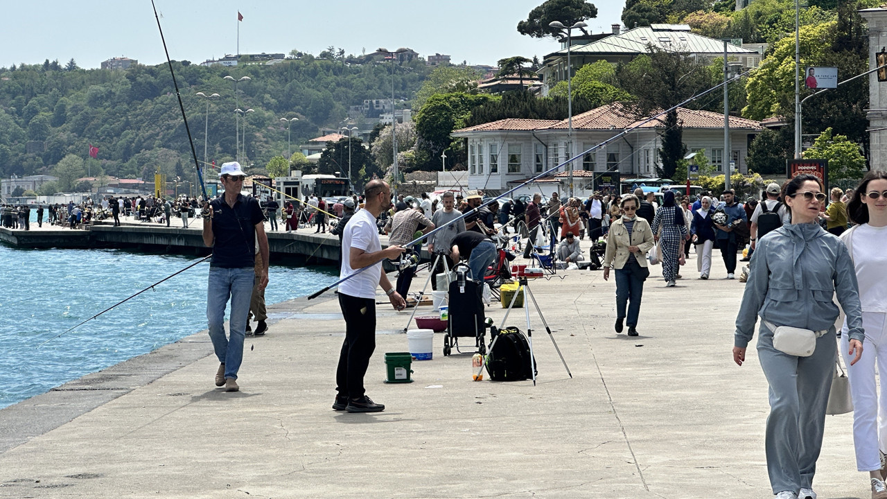 İstanbul'da güneşi görün sahillere akın etti