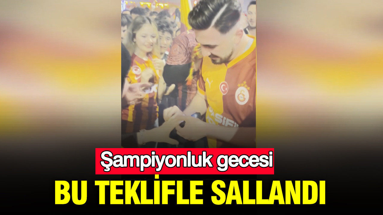 Şampiyonluk gecesi: Kayseri bu teklifle sallandı