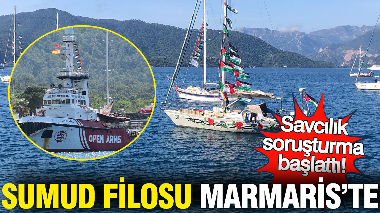 Sumud Filosu Marmaris'te
