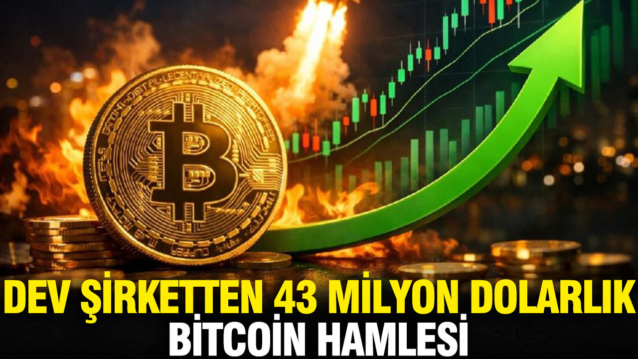 Dev şirketten 43 milyon dolarlık Bitcoin hamlesi