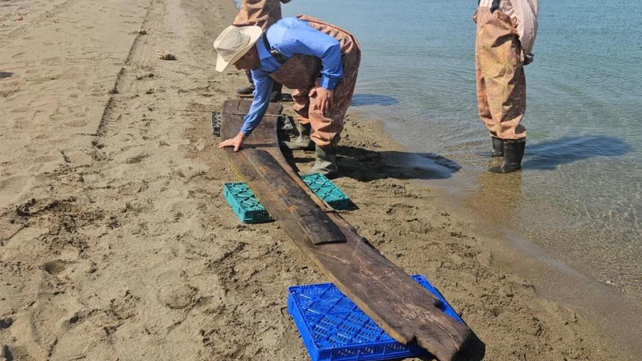 Sular çekilince ortaya çıktı! İznik Gölü’nde 400 yıllık büyük gizem