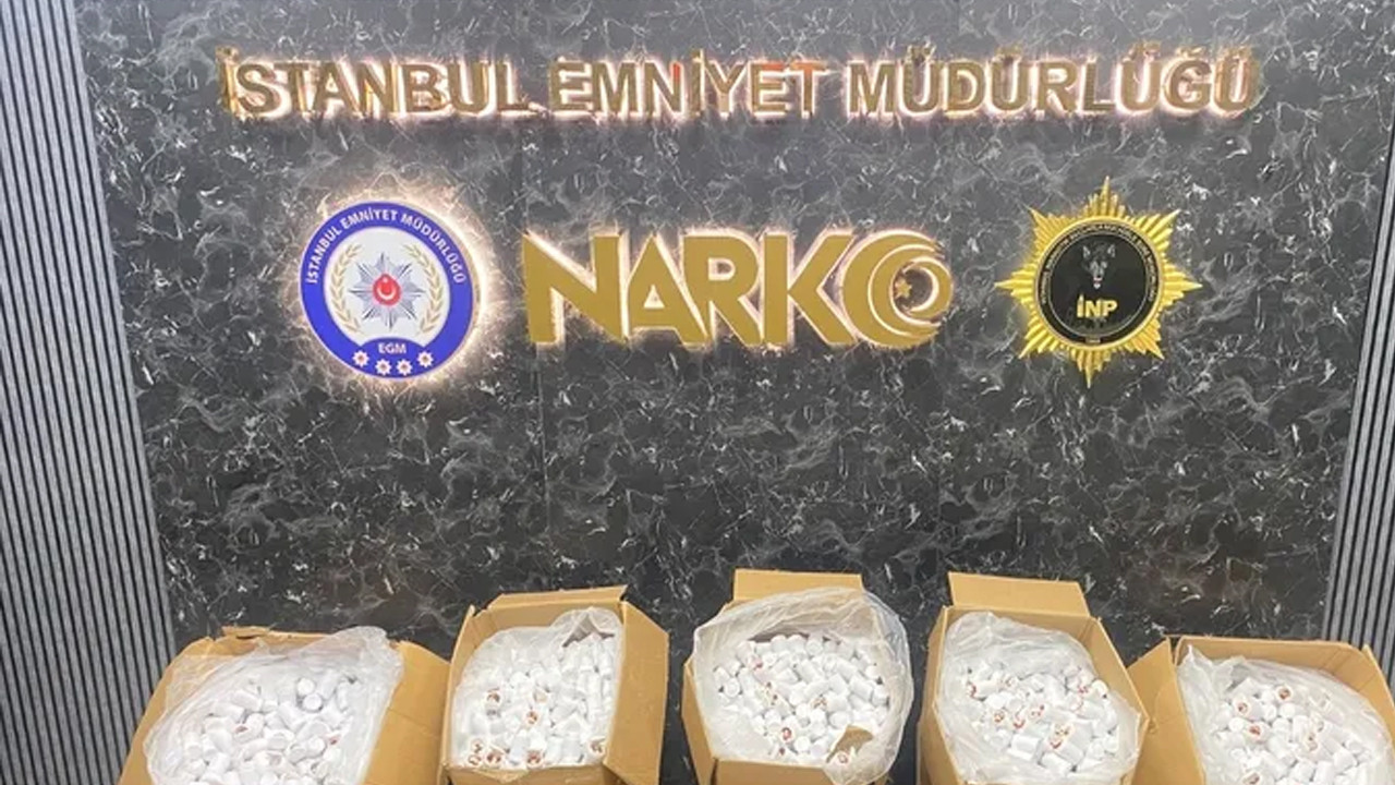 Tuzla'da 150 bin sentetik ecza hap ele geçirildi