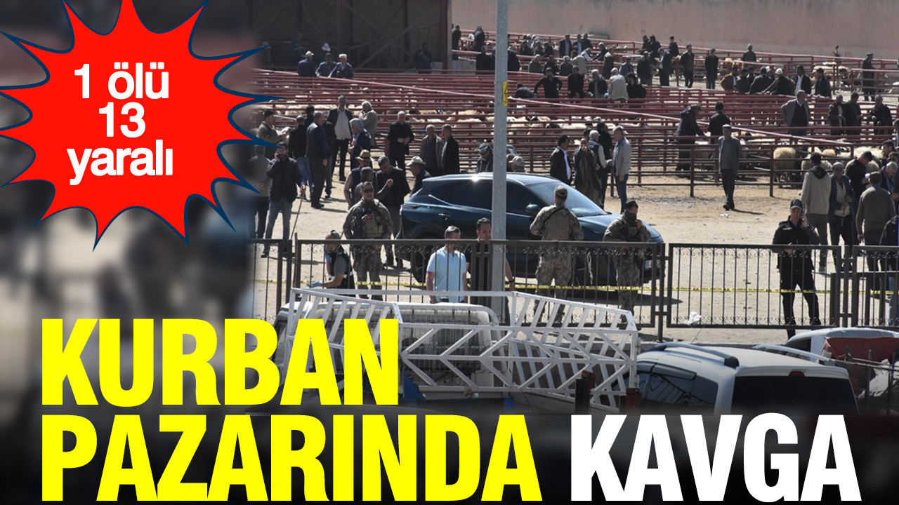 Van'da kurban pazarında kavga: 1 ölü, 13 yaralı