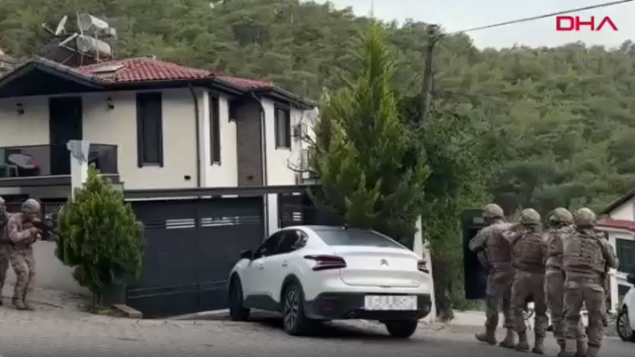 ‘Daltonlar’ suç örgütüne 5 ilde operasyon