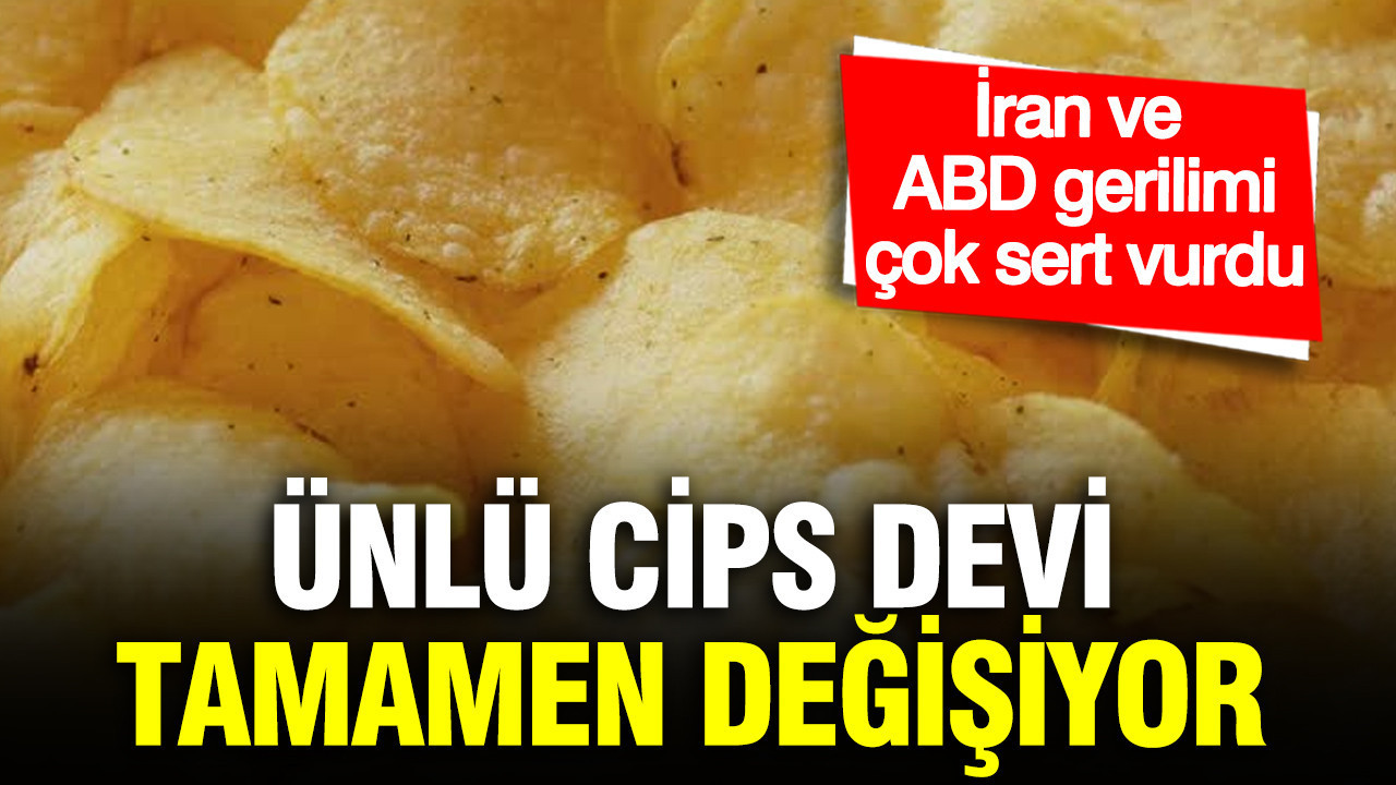Ünlü cips devinde yeni dönem: Ambalajları tamamen değiştiriyor