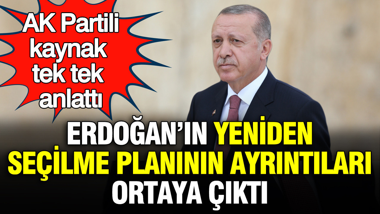 Erdoğan'ın yeniden seçilme planının ayrıntıları ortaya çıktı: AK Partili kaynak tek tek anlattı