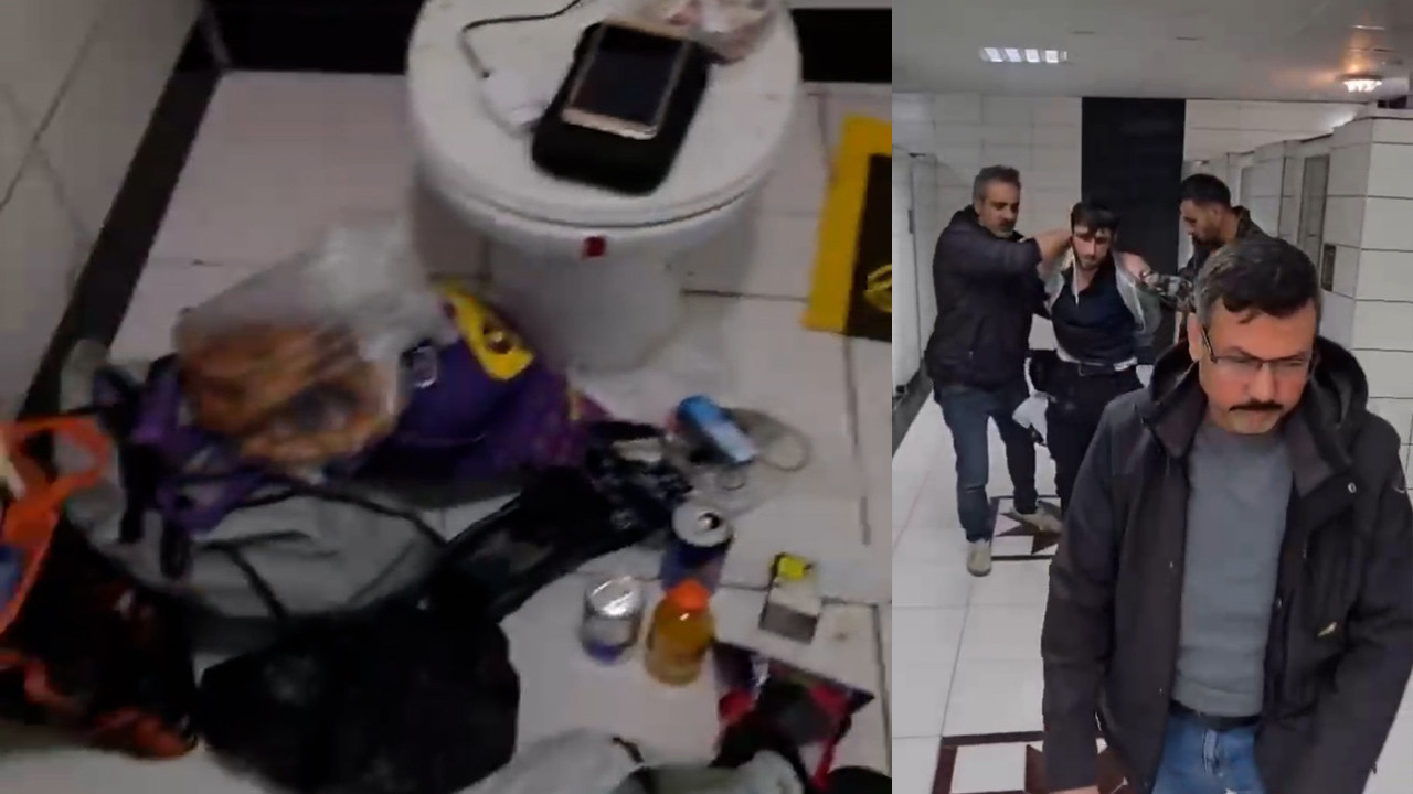 Filmlere taş çıkaran hikaye: Cami tuvaleti kendine mesken yapmış