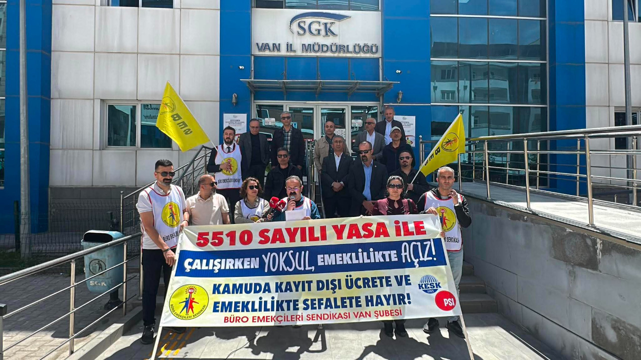 BES’ten SGK önünde sert tepki: “Emeklilik tasfiye edilmek isteniyor”