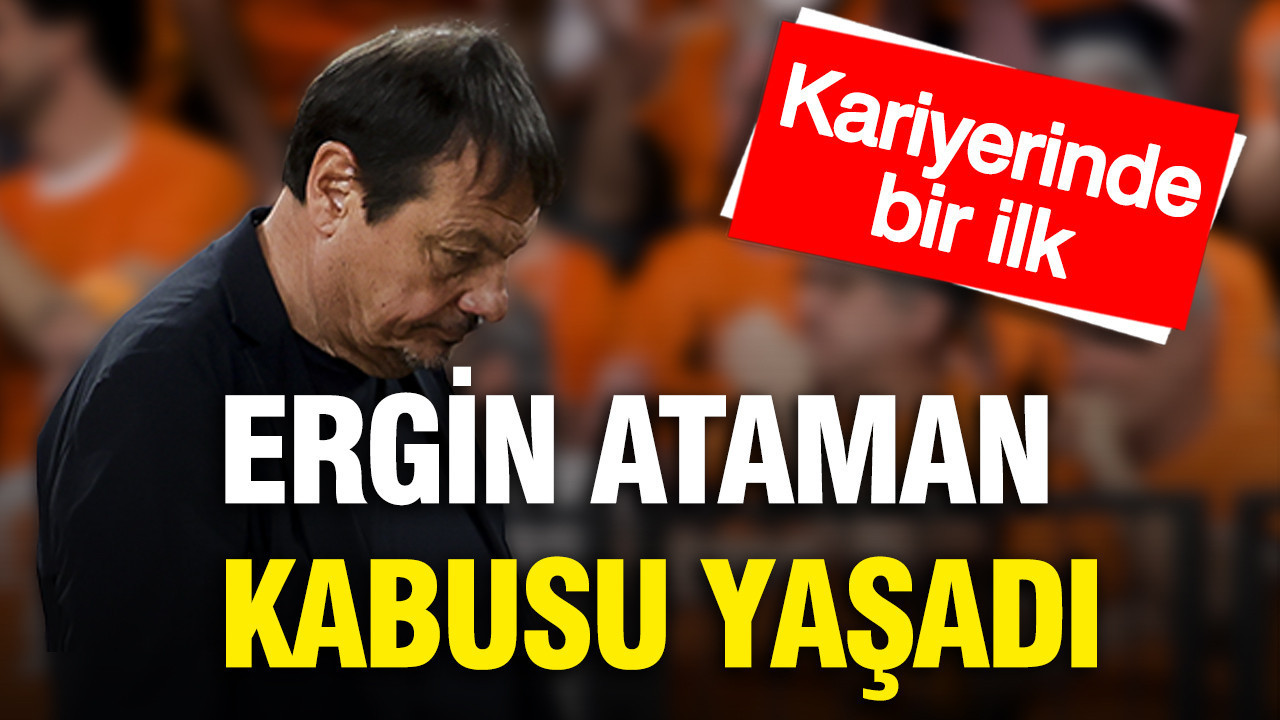 Ergin Ataman Valencia'da kabusu yaşadı: Kariyerinde bir ilk