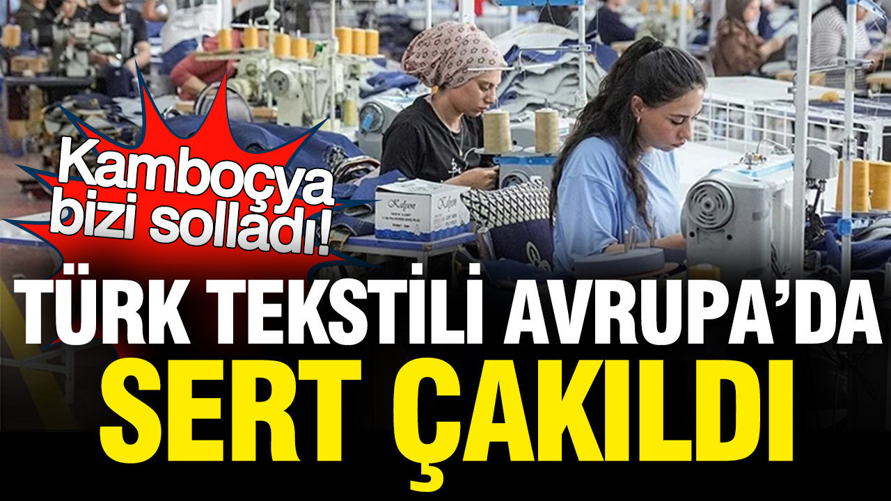 Türk tekstili, Avrupa pazarında sert çakıldı