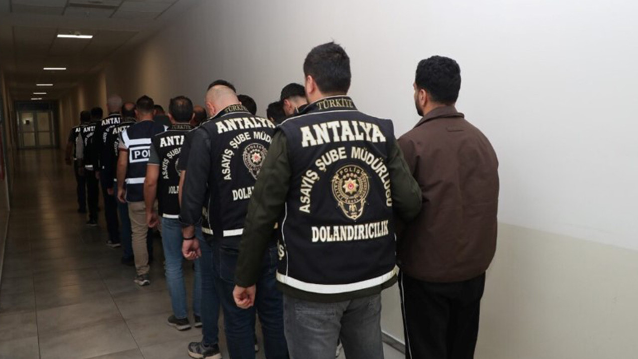 Antalya'da operasyon: 14 tutuklama var
