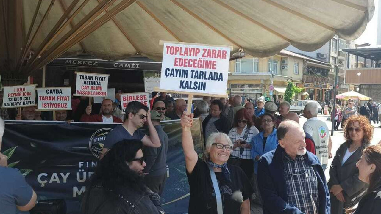 Rize Fındıklı’da çay üreticilerinden 35 TL'lik fiyat kararına sert tepki