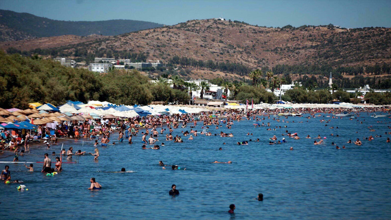 Bodrum plajlarında limit dönemi