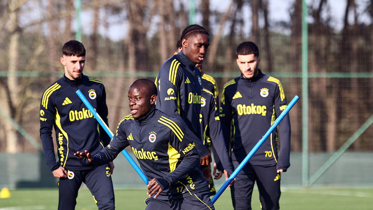 Fenerbahçe, Eyüpspor maçının hazırlıklarını tamamladı