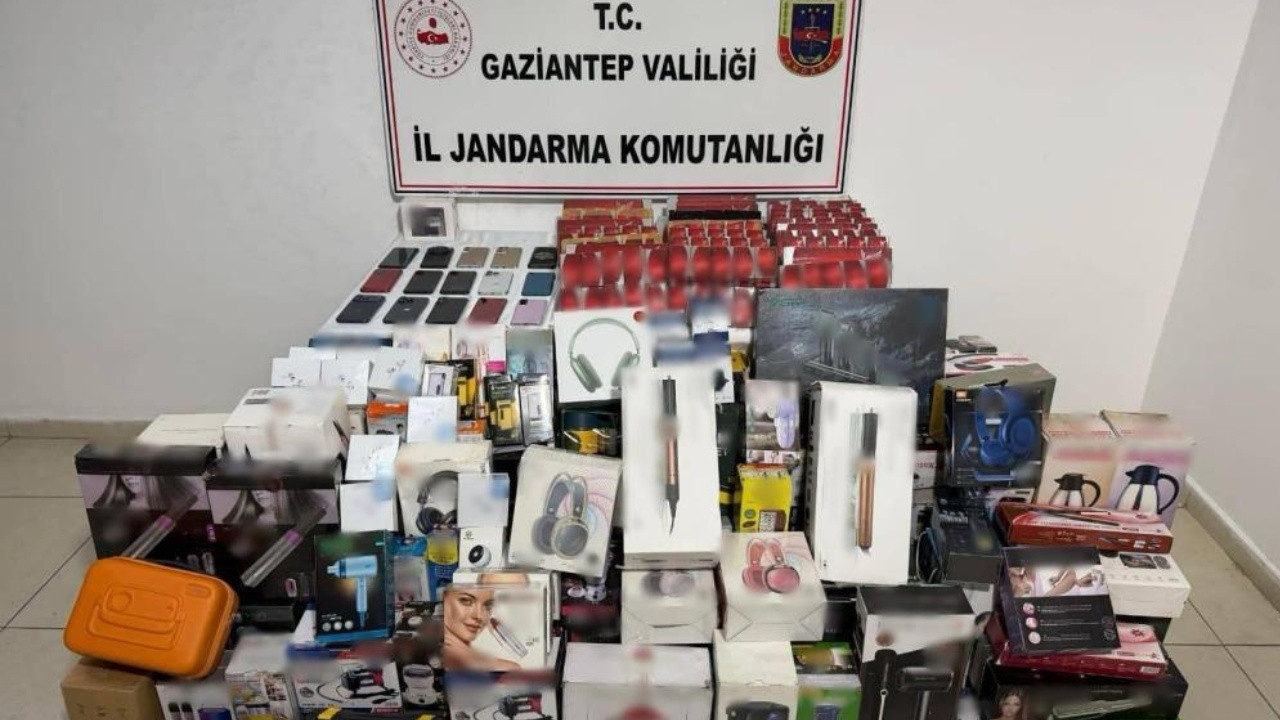 Gaziantep'te kaçakçılık operasyonu
