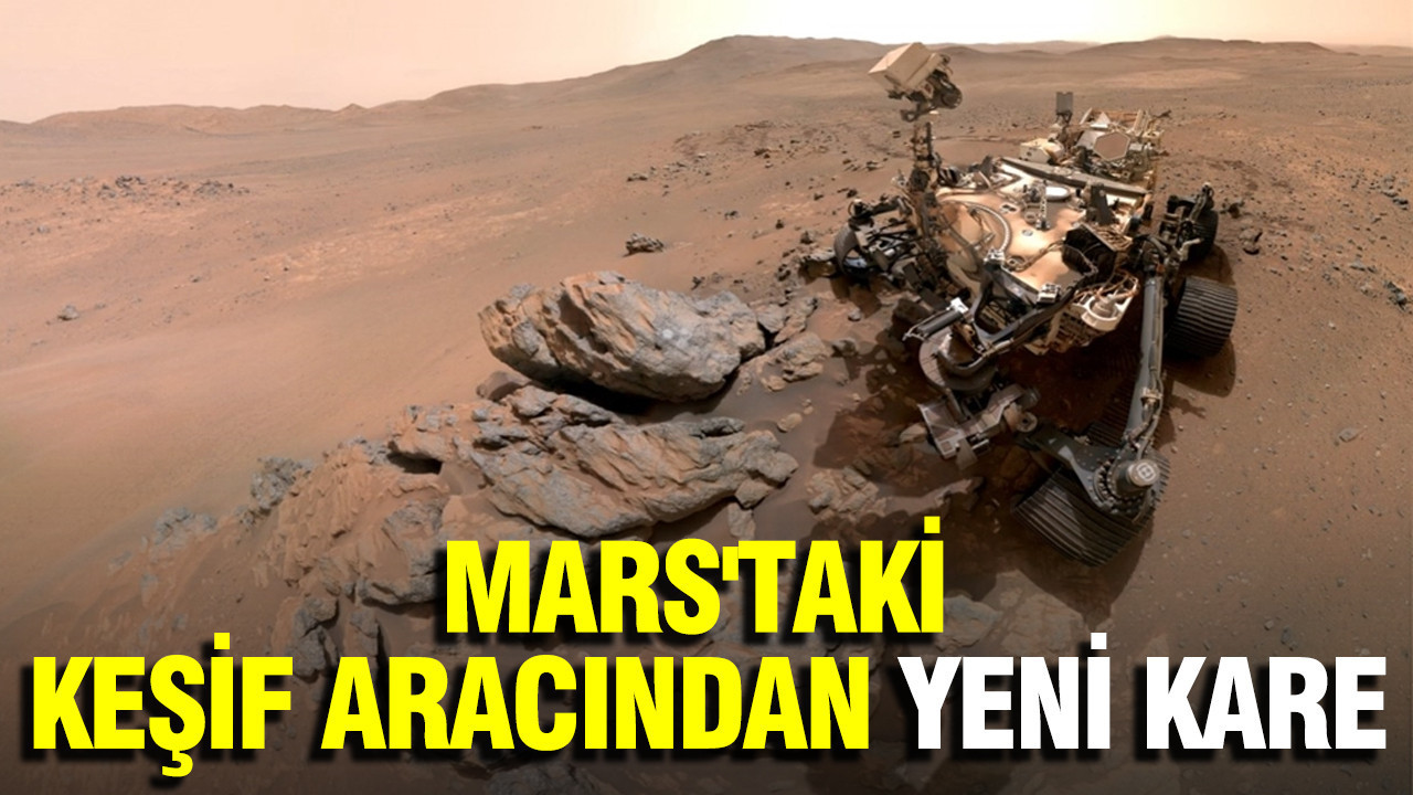 Mars'taki 'Perseverance' keşif aracından yeni kare