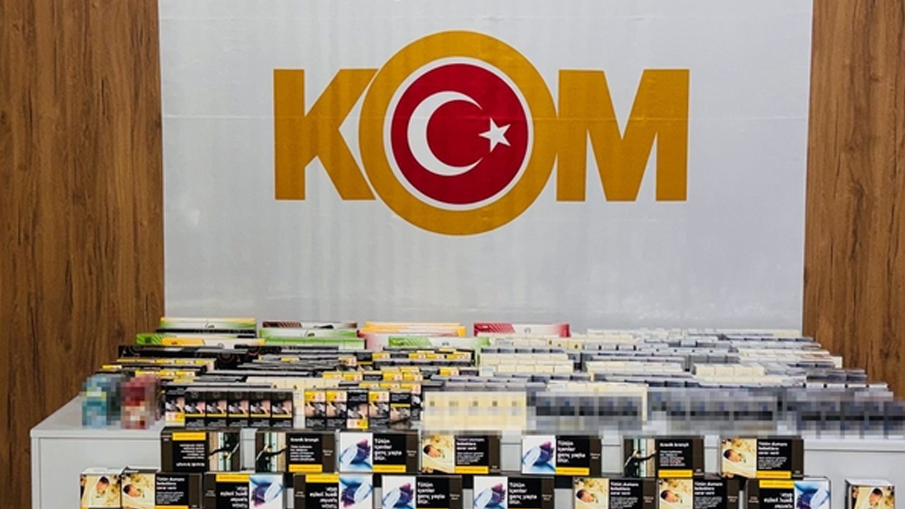 Samsun’da kaçak tütün mamülleri operasyonu