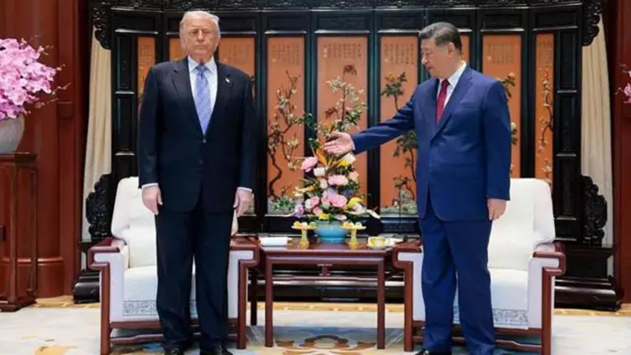 Çin'de Trump'a 