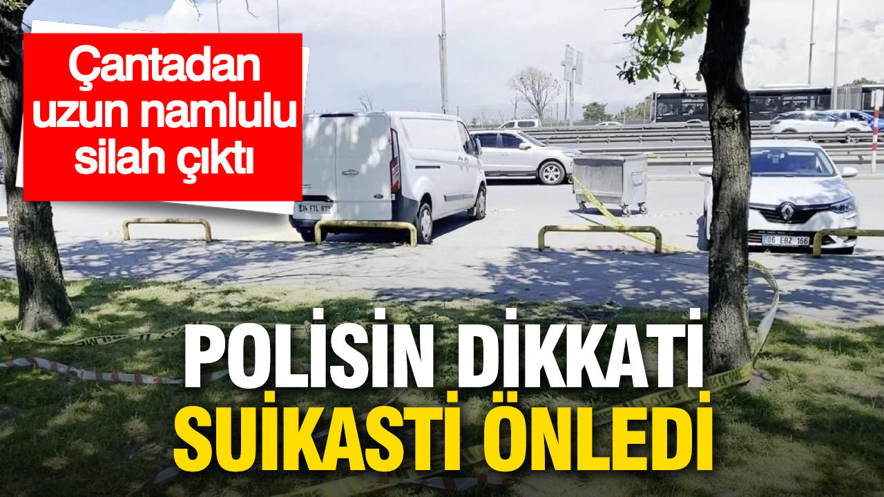 Evine giden polisin dikkati suikastı engelledi: Çantadan uzun namlulu silah çıktı