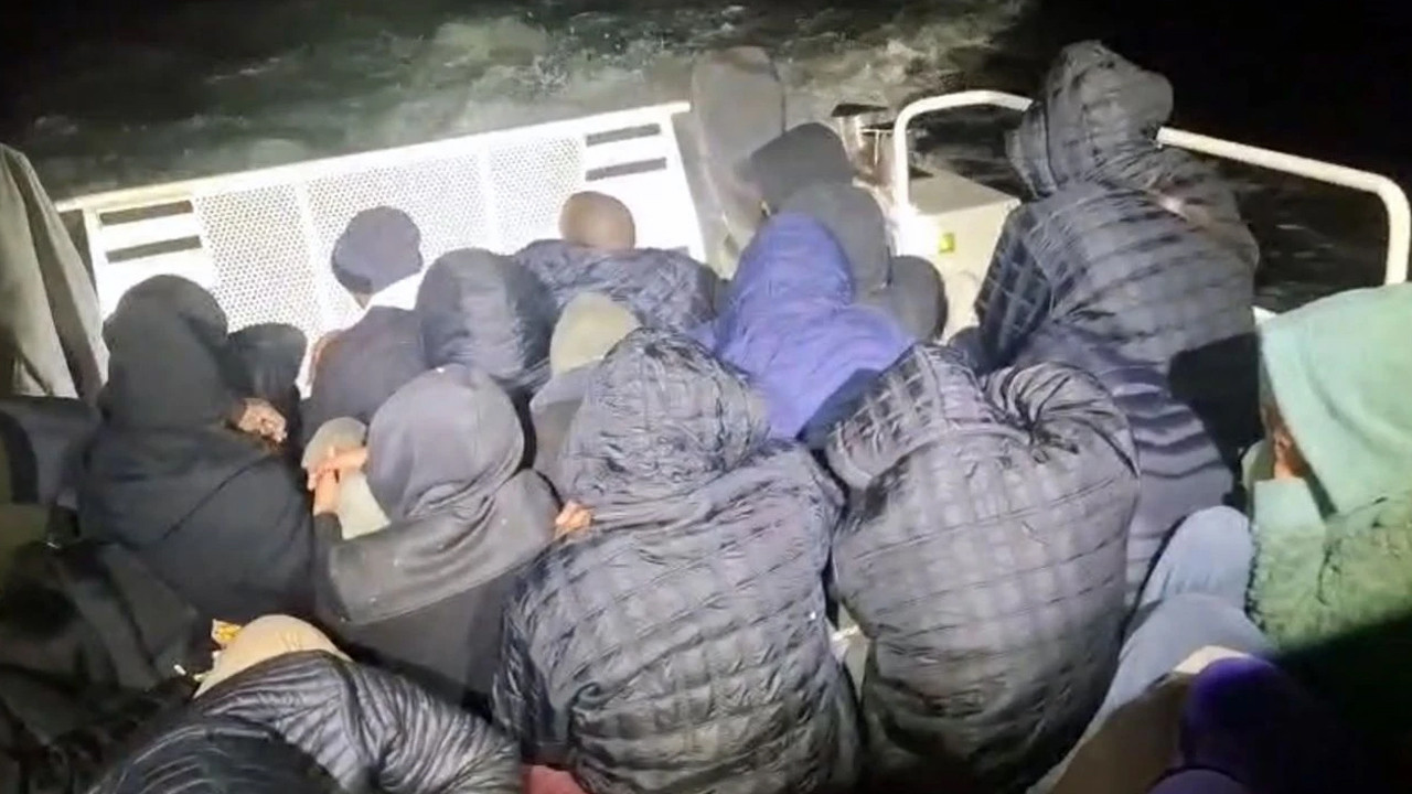 Muğla Milas açıklarında operasyon: 28 düzensiz göçmen yakalandı